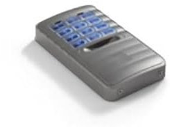 Clavier à code/digicode radio 433Mhz, gamme S 504 Cardin
