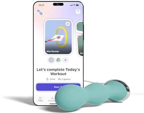 Perifit - Pelvic Floor Trainer with App | Kegel Exerciser | Strengthen Your Pelvic Floor, get Better Bladder Control Faster Postnatal Recovery (Green)