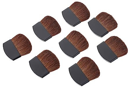 HOODANCOS Ölgemälde-Pinsel-Set mit 8 Stück Aquarellpinsel für Kunstmalerei Ölfarbe Gouache Zeichenzubehör