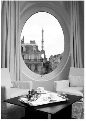 WSJIJY Leinwanddruck Fashion City Paris Leinwandgemälde, Nordische Poster, Wandkunstdrucke, Schwarz-Weiß-Bilder Für Wohnzimmer, Heimdekoration, Geschenk, 70 X 100 cm, Ohne Rahmen