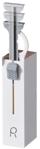 Dispenser per filo interdentale, portatile, porta stuzzicadenti automatico portatile, porta filo interdentale ricaricabile, organizer per filo interdentale per tutte le età, amici, famiglia