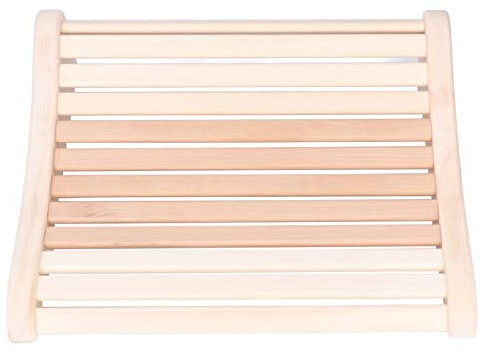 Tbest Omiesign Kit de sauna, soulage la douleur, pratique, relaxant, confortable, dos en bois