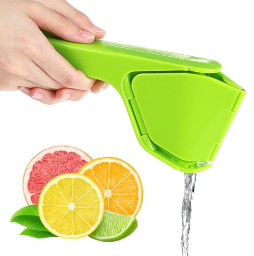 HJZHII Spremiagrumi pieghevole, per lime, lime, agrumi, arancia (verde)