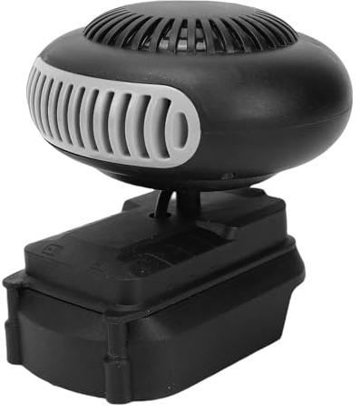 TIKATARER Riscaldatore Elettrico Portatile a Batteria da 170 W, Scaldabagno Senza Fili con Batteria Ricaricabile da 12000 MAh, Ideale per Antiappannante per Auto, Uso Interno, Ufficio e Campeggio