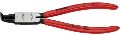 Knipex 44 21 J41 Seegeringzange Passend für (Seegeringzangen) Innenringe 85-140 mm Spitzenform (Details) abgewinkelt 90