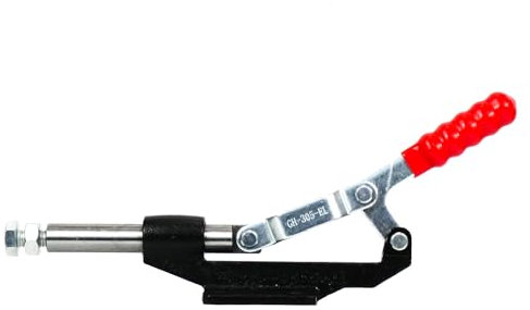 INGDAUM® 1 Stück GH-305EL Schubstangenspanner, Einstellbarer Schubstangenspanner, Kniehebelspanner, Schnellspanner Knebelklemme (1, GH-305EL, 550 kg, Hub 61 mm)