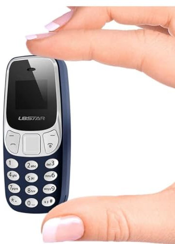 Phonque Le Plus Petit Mini téléphone Prend en Charge la Double Carte SIM GSM débloqué téléphone de Secours BM10