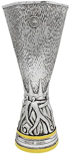 YXFHYMM Trofei del Vincitore della Lega di Calcio Europa in Resina Replica Trofeo della Coppa dei Campioni del Club di Calcio in Argento Ornamenti da Esposizione per La Casa Souvenir,32cm