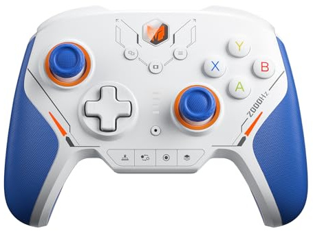 BIGBIG WON Switch Pro Controller, manette mécanique sans fil, boutons personnalisés, gyroscope 6 axes, double choc, macro, turbo, 2,4GHz pour Windows 10/Android/iOS/Switch