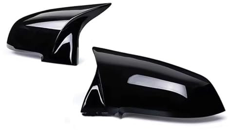 GUPEB Für BMW 1 2 3 4 X Serie Spiegelkappe F20 F21 F87 M2 F23 F30 F32 F36 X1 E84 Glanz Schwarz Außenspiegel Abdeckkappe Rückansicht