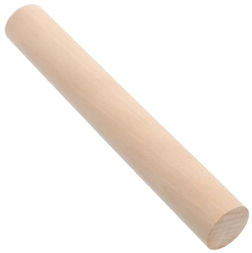 Homoyoyo Wooden Clay Rolling Pin Small Rolling Pin for Clay Modeling DIY Pottery Tools for Baking Crafting Accessories