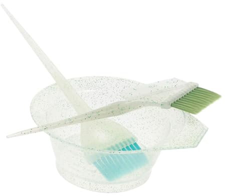 IWOWHERO 1satz Haarfärbebürste Und Mischschale Haarfärbeset Für Salon Für Zuhause Leicht Zu Reinigen Wiederverwendbar Geeignet Für Färbung Tönung Und Strähnchen