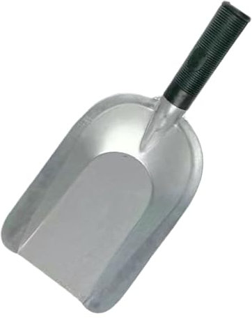 Cazzuola da giardino in acciaio inox con manico ergonomico piccola pala quadrata per scavare facilmente il terreno e piantare strumento