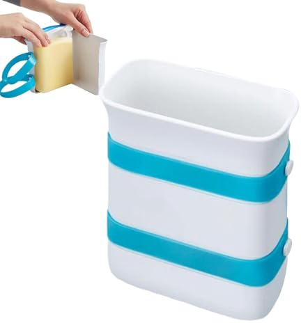 Contenedores de sopa para congelador, verticales para organizar sopas, de 6 tazas para hacer bloques de alimentos, bandeja de congelación de alimentos, contenedor de bolsa de preparación