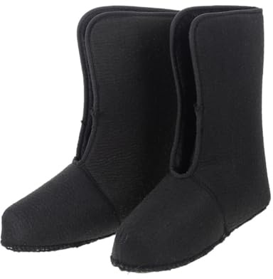 Abaodam Men’s Snow Boot Liners Insulated Waterproof Inner Covers Size 45 Thermal Weatherproof Boot Accessories for Winter Outdoor Fishing and Hiking