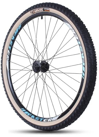 Cykelhjulset Med Däck 27,5x2,10 Aluminiumlegering Skivbromsfälg 36H MTB-hjul For 8/9/10/11/12-växlad(Front wheel)