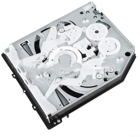 Smarbettiy Lecteur de disque optique interne pour PS4, lecteur DVD CD, pièce de rechange pour console avec objectif, ABS, noir