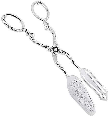 Morsetto Per Torta Pinze Per Pane Stile Vintage Arabo, Clip Per Verdure Morsetti Per Buffet Pinze Per Servire Insalata Per Barbecue in Lega di Zinco Per La Cucina Dolci Domestici