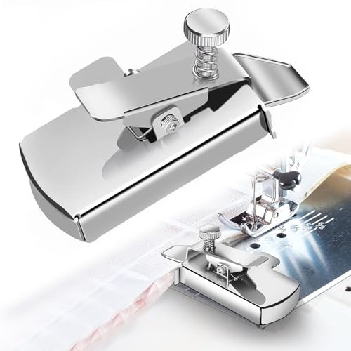 Wekuw Magnetische Nahtführung, Magnetische Nahtführung für Nähmaschine, Magnetischer Nahtführer, Nahtführung Nähmaschine, Nähmaschine Zubehör, Nähmaschinen Multifunktions Befestigungslehren Werkzeug