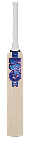 Gunn & Moore GM, mini mazza da cricket in legno in miniatura, perfetta per autografi dei giocatori, mana, 43 cm, blu
