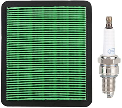 Filtre à Air et Bougie D'allumage 130 X 115 X 23 Mm pour Tondeuse à Gazon, adapté au Moteur GC160 GCV135 GCV160 GCV190