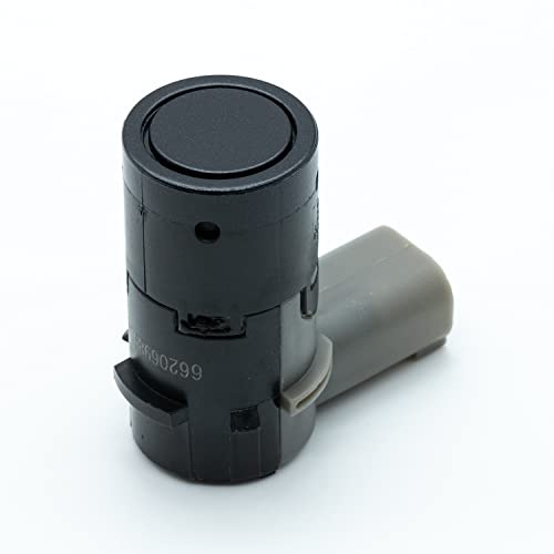 Parksensor für BMW 5er E60 Limousine E61 Touring lackiert in Wagenfarbe PDC Einparkhilfe Hinten (Carbonschwarz 416)