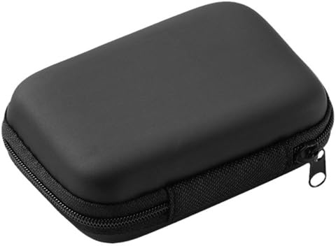 XIAOJINGQINGAQ Étui de transport pour disque dur externe, étui de transport en EVA, organiseur de voyage, pochette de protection pour accessoires, chargeur, câbles, câbles, banque d'alimentation, 11,5
