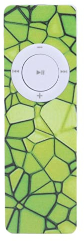 Elprico Lettore Musicale Portatile da 64 GB con Altoparlante Incorporato, Lettore MP3 Espandibile con Lunga Durata della Batteria, Lettore Musicale Compatto e Portatile per Scheda (Tipo E)