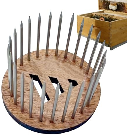 Cage de marquage pour abeilles Nid d'élevage de Colonies pour Apiculture | Attrape-abeilles apicole en bois Pour Jardin, Maison, Terrasse, Pelouse, Ferme Intérieure