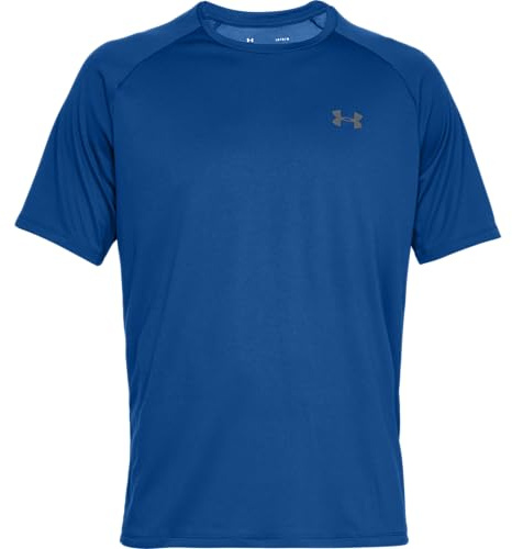 Under Armour Herren Tech 2.0 Shortsleeve, atmungsaktives Sportshirt, kurzärmliges und schnelltrocknendes Trainingsshirt mit loser Passform