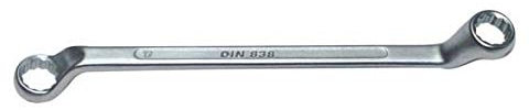 Doppelringschlüssel, gekröpft | DIN 838 | CrV | No.9290 | 34x36 mm | WGB