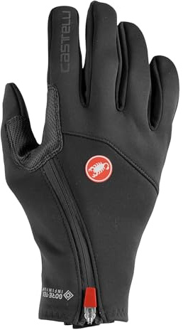 Castelli Mortirolo Glove, Guanti Da Calcio Unisex – Adulto, Light Black, S