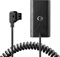 Alvin's Cables NP F550 Dummy Battery to D-Tap Coiled Power Cable for Sony F570 F970 Atomos Shinobi Ninja Monitor Smallhd Focus 7 Upgraded