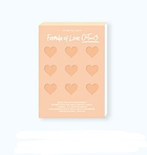 TWICE Formula of Love: O+T=<3 3rd Album Full of Love Ver. CD+Photobook+Index Photo Paper+2p Scientist ID Card+D.I.Y Sticker+Break Scratch Card+4p Photocard Sealed