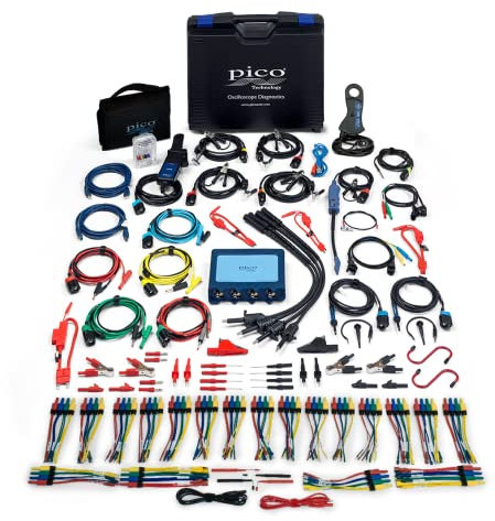 Pico Technology PicoScope 4425A Kfz Diagnose Oszilloskop Automobil 4 Kanäle USB PC Handheld Oscilloscope 4 Kanal Advanced Kit PQ281 Set im Koffer