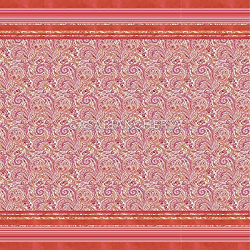 Bassetti NOTO Foulard aus 100% Baumwolle in der Farbe Rot R1, Maße: 270x270 cm -9322045