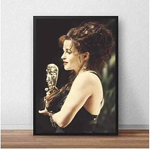 Poster Helena Bonham Carter Schauspielerin Star Poster Porträt Bilder Leinwand Malerei Poster Und Drucke Wand Kunst Dekor 50X70Cm Kein Rahmen