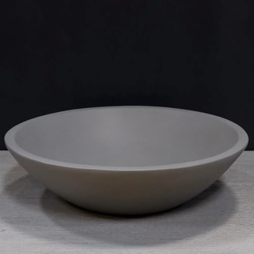 Teako Design Terrazzo Aufsatzwaschbecken Augusta Ø 40 cm, Waschbecken Bad, Badezimmermöbel, Aufsatzwaschbecken elegant, Rundes Waschbecken, Badezimmergestaltung, Moderne Badmöbel