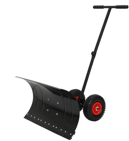 Schneeschieber Winter Schnee Schaufel Wheeled Große Schnee Schaufel Werkzeug Hand Push Schneepflug Eiskratzer Schneepflug Maschine Handschneeschaufel