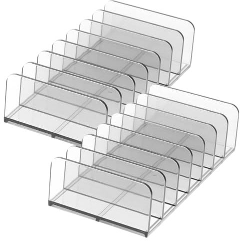 DOITOOL Lidschatten-make-up-organizer Make-up-aufbewahrungs-organizer- Sicheres Robustes Material 2-teiliges Set