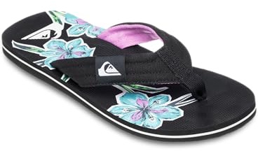 Quiksilver Molokai Layback II Sandales pour homme, anthracite, 44 EU
