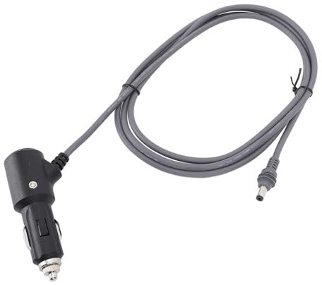 Cavo di Alimentazione CC Satellitare Rettangolare per Mini Antenna Parabolica Sostituzione Cavo Accendisigari per Auto 12V-24V