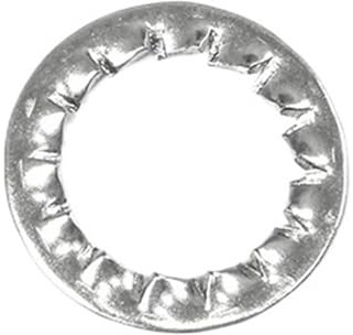 MAYyhem Rondelle di Sicurezza con Denti Interni Rondella di Sicurezza in Acciaio Inossidabile(M16)