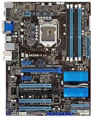 HYUIND Carte mère Fit for ASUS P8Z68-V LX LGA 1155 Intel Z68 HDMI SATA 6 Gbit/s USB 3.0 ATX Intel
