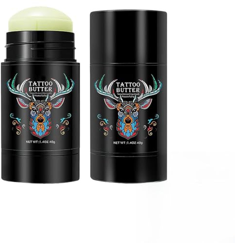 XPEX 40g Crema Per Tatuaggi,Crema Tatuaggio Guarigione Post Tatuaggio,Prima Durante Tattoo,Naturale Tattoo Defender After Ink Idratante Favorisce Guarigione Della Pelle,Cura Per Le Pelli Tatuate
