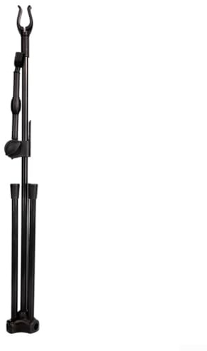 Yhenlovtt Arco compuesto modificable estable para lazos de fibra de vidrio con diseño compatible con poste de equilibrio de agua, trípode resistente a la corrosión y soporte para (negro)