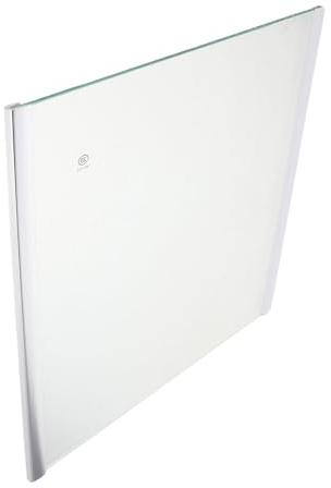 BAZEITFLOW Étagère en Verre pour Réfrigérateur, Remplacement de L’Étagère de Réfrigérateur en Verre, Surface Facile à Nettoyer, pour Rangement