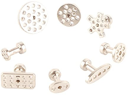 Wifehelper 8pcs Metal Plate Dent Removal Lifter Repair Tool Kit Garden Accessories Paintless Dent Repair Kits