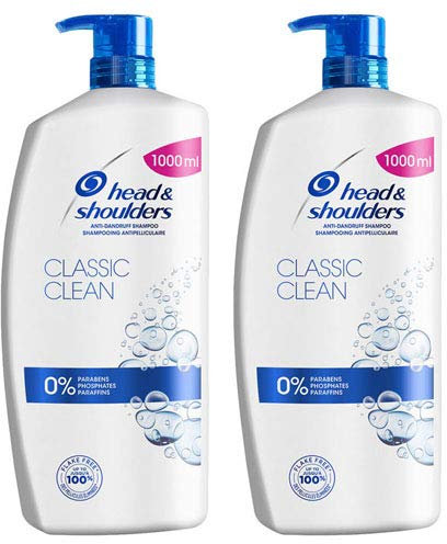 Head & Shoulders 2in1 Classic Clean Anti-Dandruff Shampoo Conditioner - Pack 2 x 1L