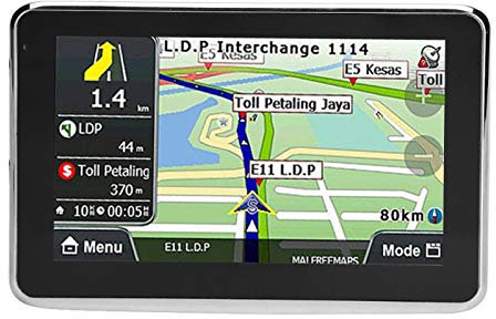 Dispositif de Navigation GPS Voiture Universelle 5 Pouces écran Tactile Navigateur de Voiture Navigation GPS DDR256M 8G MP3 F M Carte de l'europe 508